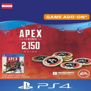 APEX LEGENDS 2150 COINS PS4 (AUSTRIA) - PSN KEY