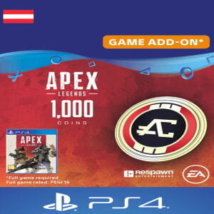 APEX LEGENDS 1000 COINS PS4 (AUSTRIA) - PSN KEY