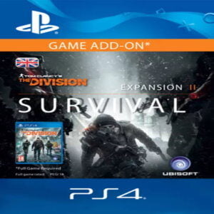 TOM CLANCY'S THE DIVISION SURVIVAL PS4 (UK) - PSN KEY