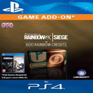 TOM CLANCY'S RAINBOW SIX SIEGE 600 CREDITS PACK (UK) - PSN KEY