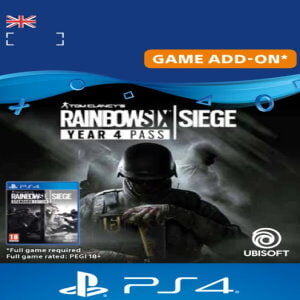 TOM CLANCY'S RAINBOW SIX SIEGE - YEAR 4 PASS PS4 (UK) - PSN KEY