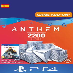 ANTHEM 2200 SHARDS PS4 (SPAIN) - PSN KEY