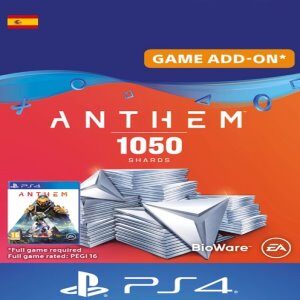 ANTHEM 1050 SHARDS PS4 (SPAIN) - PSN KEY