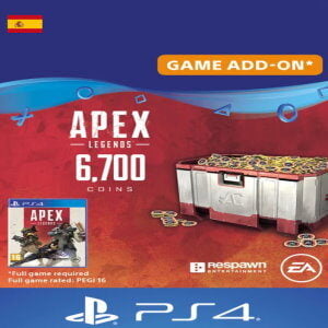 APEX LEGENDS 6700 COINS PS4 (SPAIN) - PSN KEY