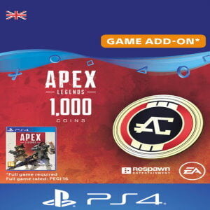 APEX LEGENDS 1000 COINS PS4 (UK) - PSN KEY