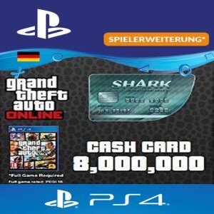GTA MEGALODON SHARK CARD PS4 (GERMANY) - PSN KEY