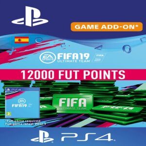 FIFA 19 - 12000 FUT POINTS PS4 (SPAIN) - PSN KEY