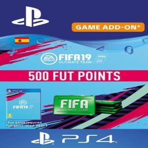 FIFA 19 - 500 FUT POINTS PS4 (SPAIN) - PSN KEY