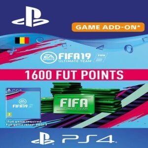 FIFA 19 - 1600 FUT POINTS PS4 (BELGIUM) - PSN KEY