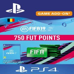 FIFA 19 - 750 FUT POINTS PS4 (BELGIUM) - PSN KEY
