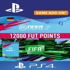 FIFA 19 - 12000 FUT POINTS PS4 (GERMANY) - PSN KEY