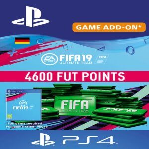 FIFA 19 - 4600 FUT POINTS PS4 (GERMANY) - PSN KEY