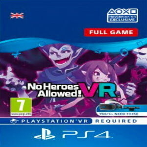 NO HEROES ALLOWED VR PS4 - PSN KEY