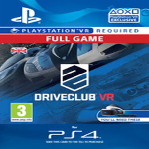DRIVECLUB VR PS4 - PSN KEY