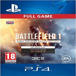 BATTLEFIELD 1 EARLY ENLISTER DELUXE EDITION PS4 - PSN KEY