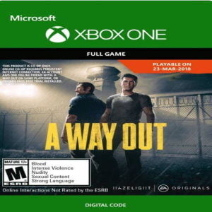 A WAY OUT XBOX ONE (UK)