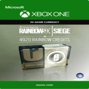 TOM CLANCY'S RAINBOW SIX SIEGE 4920 CREDITS PACK XBOX ONE