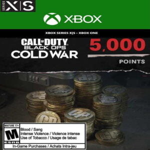 CALL OF DUTY: BLACK OPS COLD WAR - 5000 POINTS XBOX ONE/ XBOX SERIES X|S