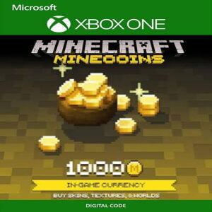 MINECRAFT 1000 MINECOINS XBOX ONE