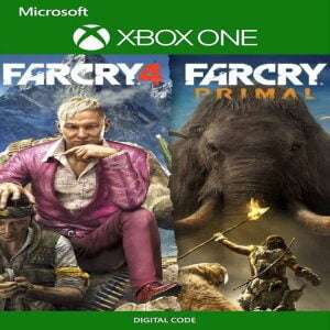 FAR CRY 4 + FAR CRY PRIMAL BUNDLE XBOX ONE (UK)