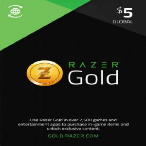 5 USD Razer Gold Global Pin Buy