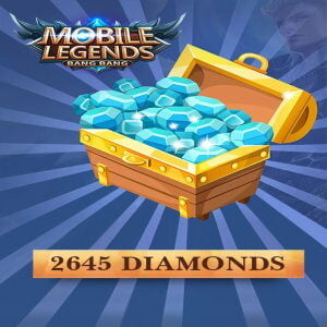 MOBILE LEGENDS 2645 DIAMONDS