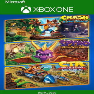 CRASH + SPYRO TRIPLE PLAY BUNDLE XBOX ONE (UK)