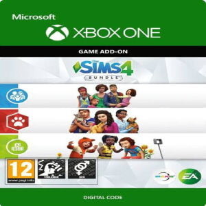 THE SIMS 4 BUNDLE - CATS & DOGS, PARENTHOOD, TODDLER STUFF XBOX ONE (UK)