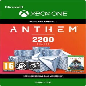 ANTHEM 2200 SHARDS PACK XBOX ONE