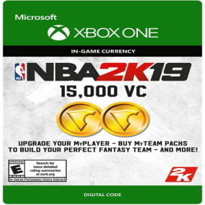 NBA 2K19: 15,000 VC XBOX ONE