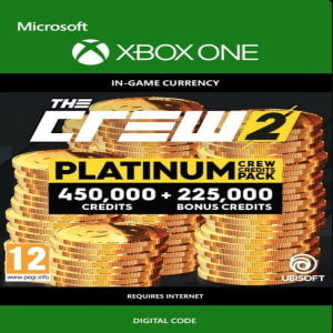 THE CREW 2 PLATINUM CREW CREDITS PACK XBOX ONE