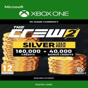 THE CREW 2 SILVER CREW CREDITS PACK XBOX ONE
