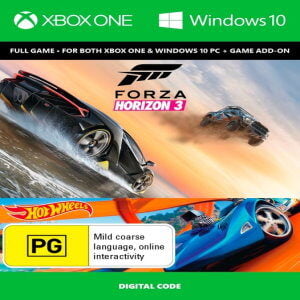 FORZA HORIZON 3 + HOT WHEELS XBOX ONE/PC