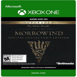 THE ELDER SCROLLS ONLINE MORROWIND COLLECTORS EDITION UPGRADE XBOX ONE