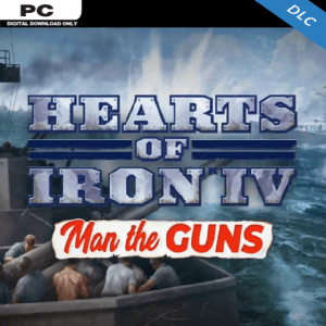 HEARTS OF IRON IV 4 MAN THE GUNS PC DLC (for PC) Steam