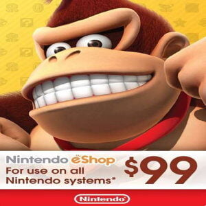 NINTENDO ESHOP CARD - 99 CAD