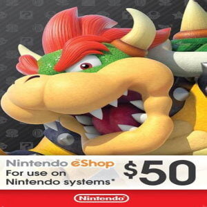 NINTENDO ESHOP CARD - 50 CAD