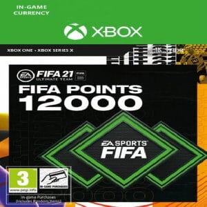 FIFA 21 ULTIMATE TEAM 12000 POINTS PACK XBOX ONE / XBOX SERIES X