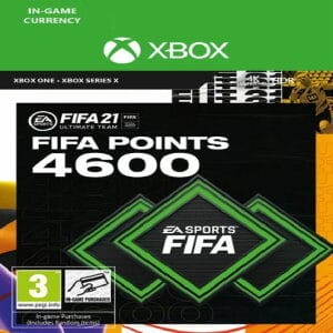 FIFA 21 ULTIMATE TEAM 4600 POINTS PACK XBOX ONE / XBOX SERIES X