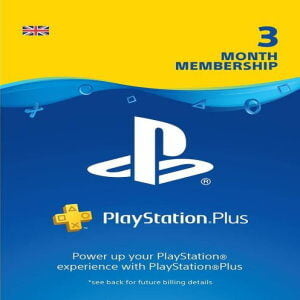 PLAYSTATION PLUS - 3 MONTH SUBSCRIPTION (UK)