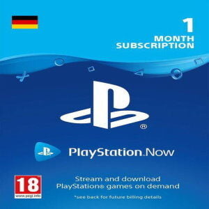 PLAYSTATION NOW 1 MONTH SUBSCRIPTION (GERMANY)