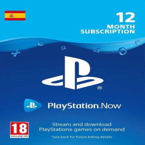 PLAYSTATION NOW 12 MONTH SUBSCRIPTION (SPAIN)