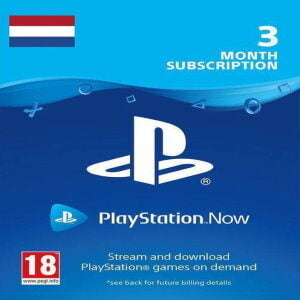 PLAYSTATION NOW 3 MONTH SUBSCRIPTION (NETHERLANDS)