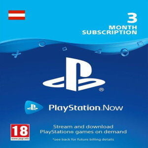 PLAYSTATION NOW 3 MONTH SUBSCRIPTION (AUSTRIA)