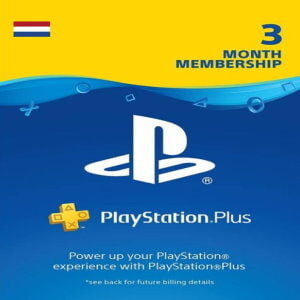 PLAYSTATION PLUS (PS+) - 3 MONTH SUBSCRIPTION (NETHERLANDS)