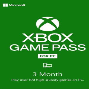3 MONTH XBOX GAME PASS - PC  PLATFORM WINDOWS 10