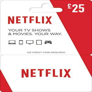 NETFLIX GIFT CARD - £25