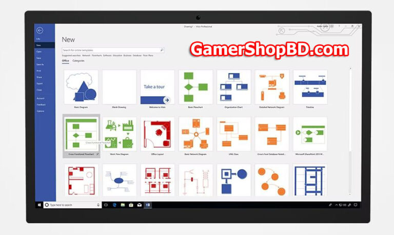 Buy Microsoft Visio Professional 2021 in Bangladesh - GamerShopBD