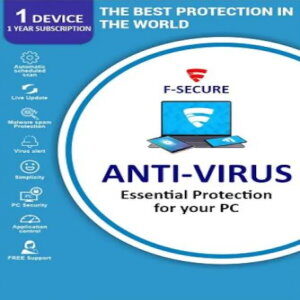 F-Secure Antivirus 1 Device 1 Year Key
