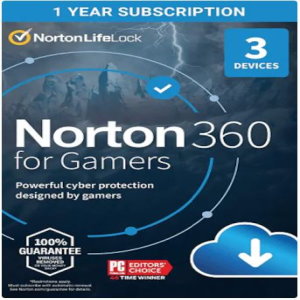 Norton 360 for Gamers (PC, Android, Mac, iOS) 3 Devices, 1 Year - Symantec Key - EUROPE